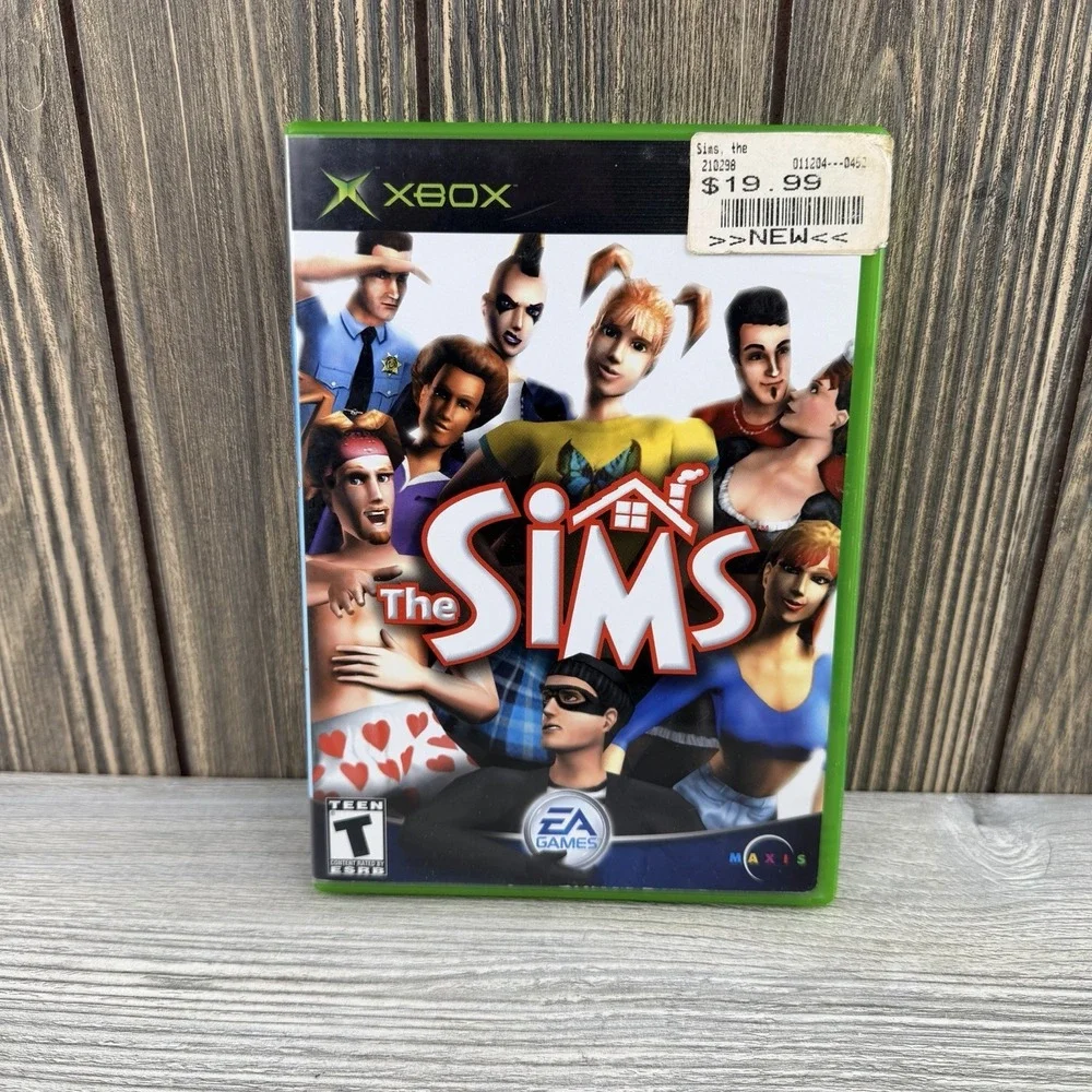Sims (The Sims) - Microsoft Xbox CIB Tested!